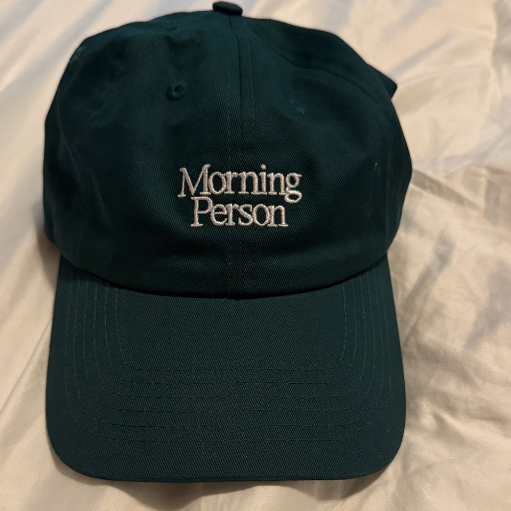 Athletic Greens Morning Person Green Dad Hat